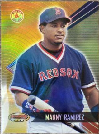 Manny Ramirez #27 Baseball Cards 2001 Bowman's Best