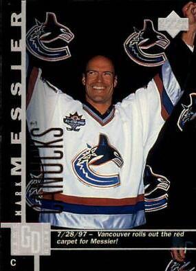 Mark Messier #374 Hockey Cards 1997 Upper Deck