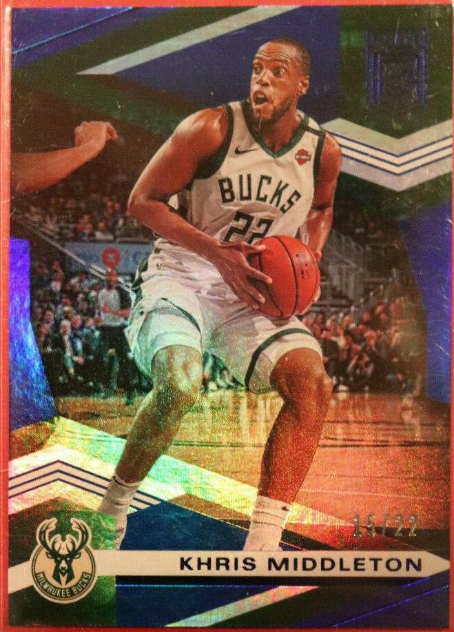 Khris Middleton #25 2019-20 Donruss Elite Basketball