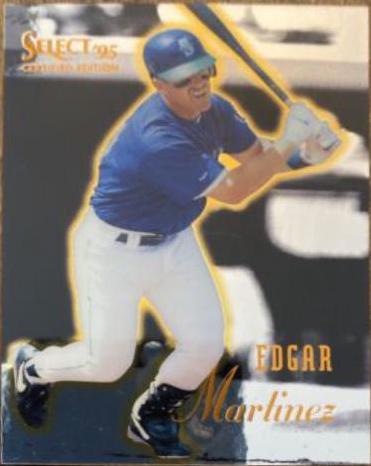 Edgar Martinez #24 Baseball Cards 1995 Select Certified