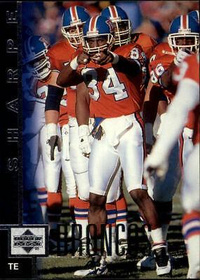 Shannon Sharpe #84 1997 Upper Deck Football