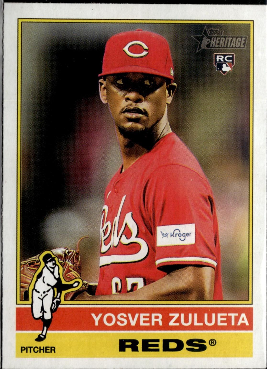 Yosver Zulueta #132 Baseball Cards 2025 Topps Heritage