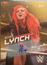 Becky Lynch [Gold Autograph] #16