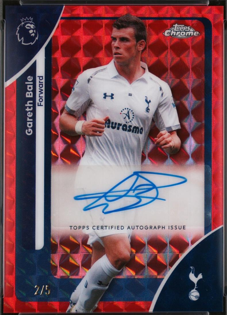 Gareth Bale [Red Geometric Refractor] #CA-GB