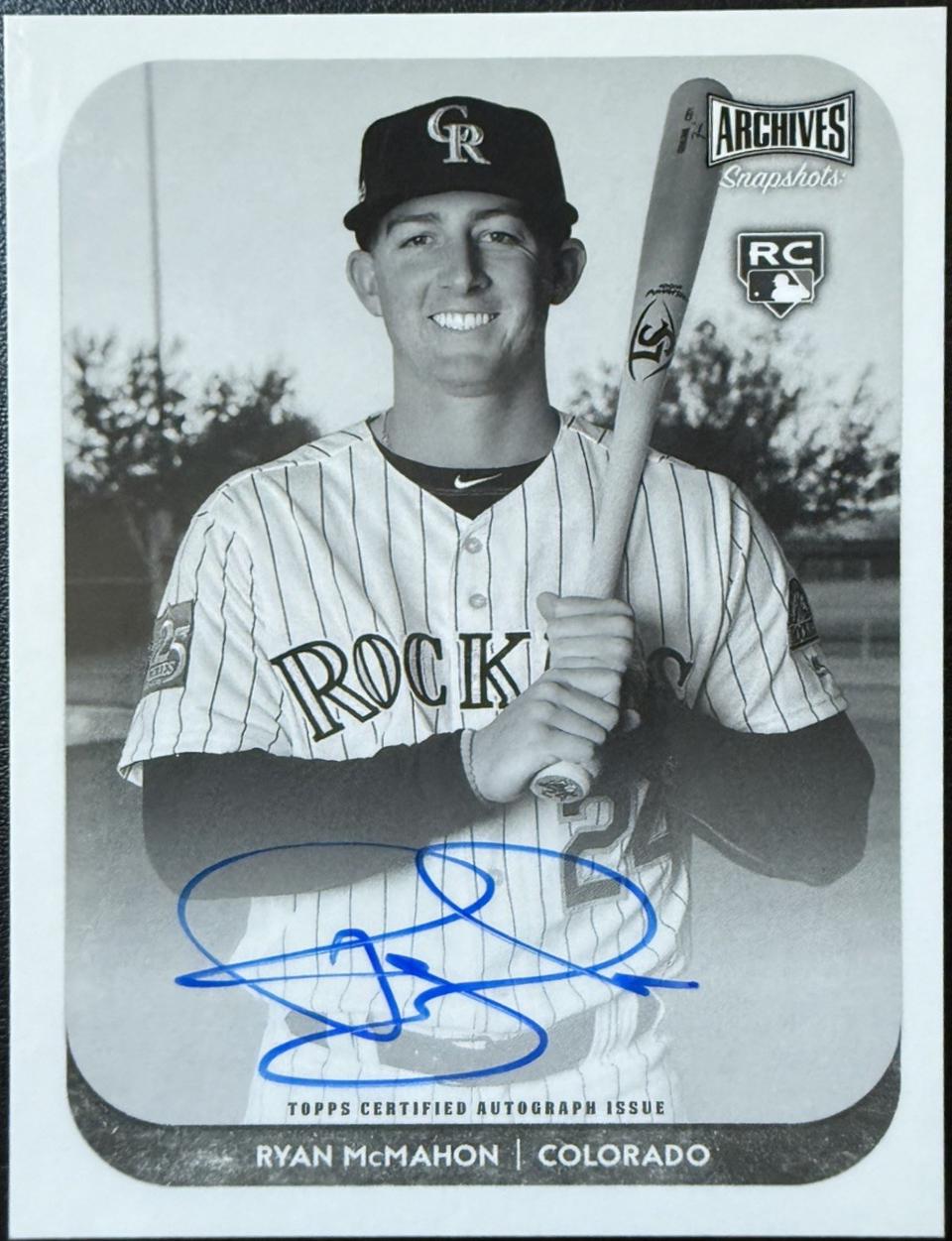 Ryan McMahon [Autograph Black & White] #AS-RM