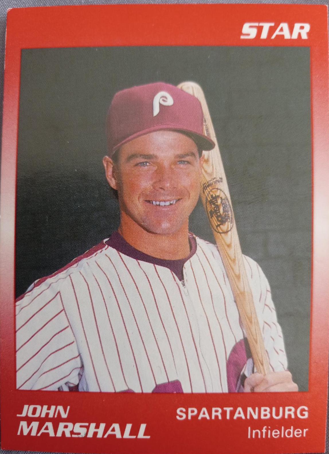 John Marshall #56 Baseball Cards 1989 Star
