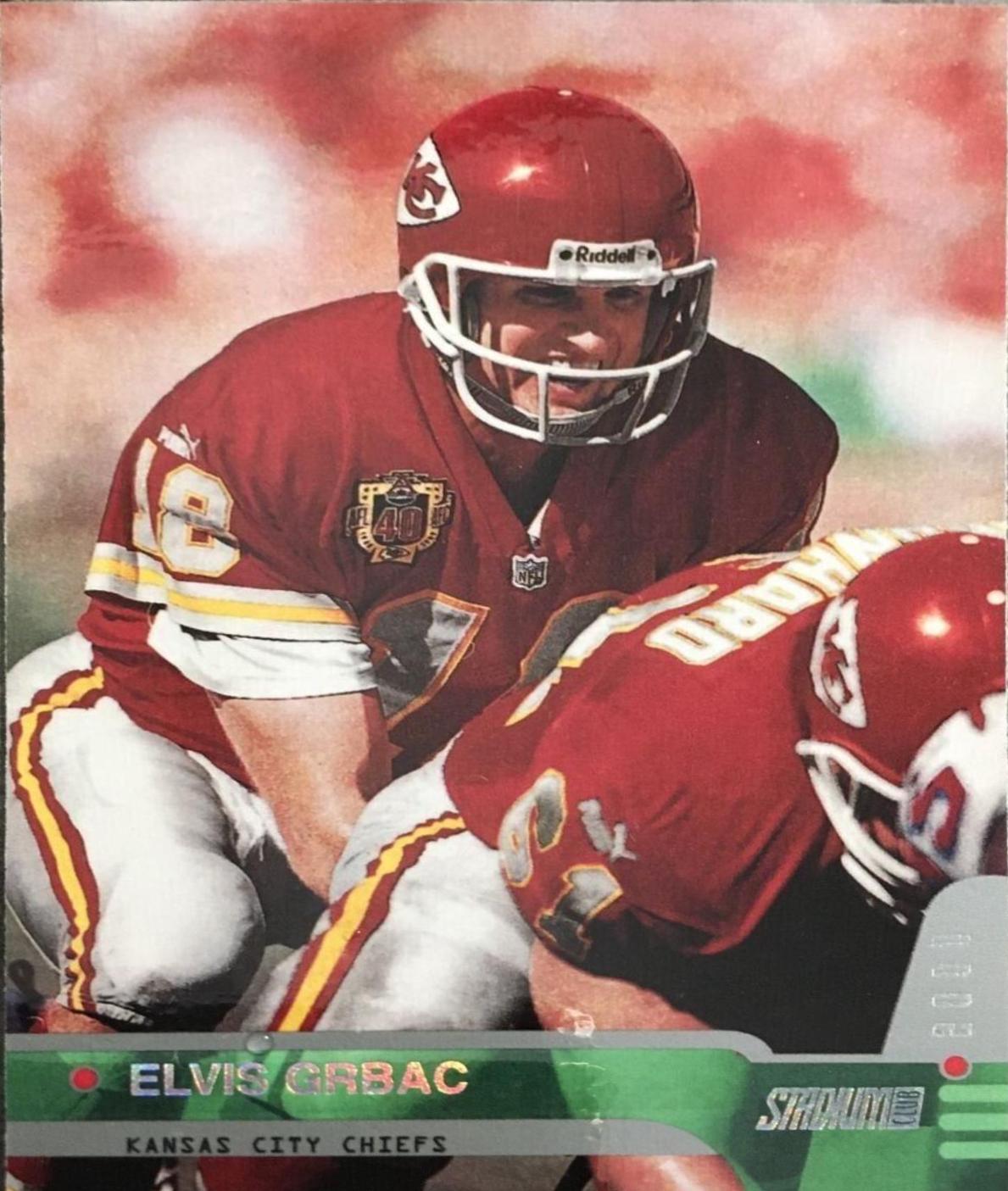 Elvis Grbac #23 Football Cards 2000 Stadium Club