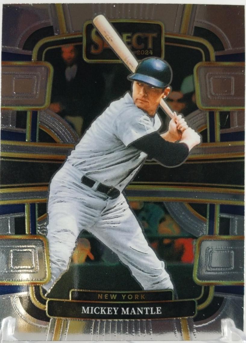 Mickey Mantle #95 Baseball Cards 2024 Panini Select