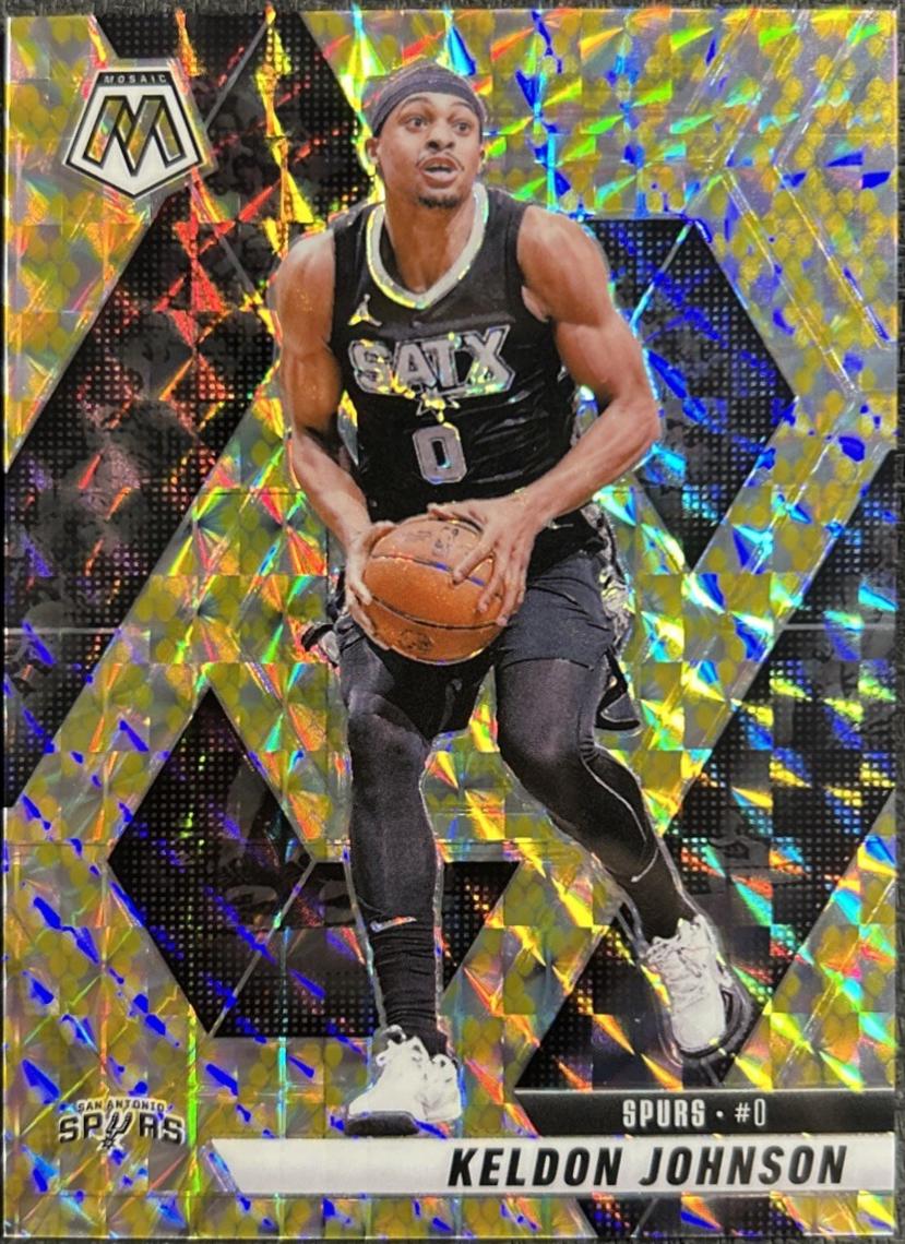 Keldon Johnson [Gold Snakeskin] #9