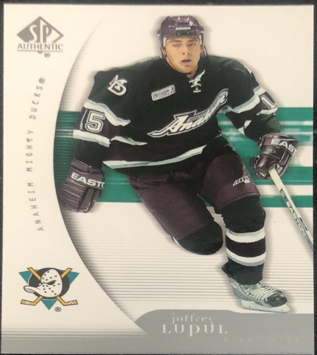 Joffrey Lupul #2 Hockey Cards 2005 SP Authentic
