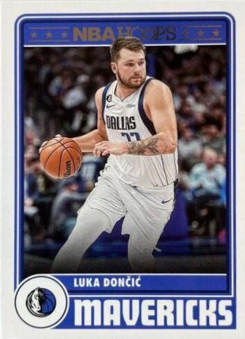 Luka Doncic #295 Basketball Cards 2023 Panini Hoops