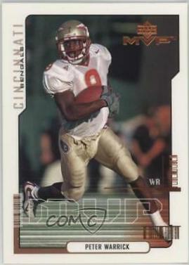 Peter Warrick #188 Football Cards 2000 Upper Deck MVP