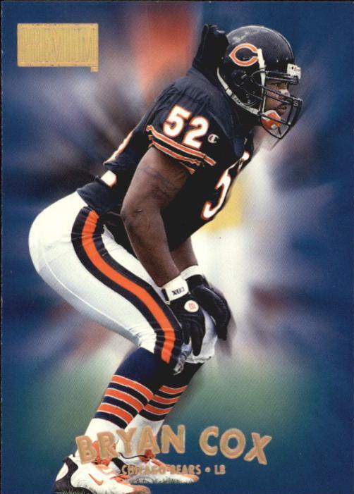 Bryan Cox #21 Football Cards 1997 Skybox Premium