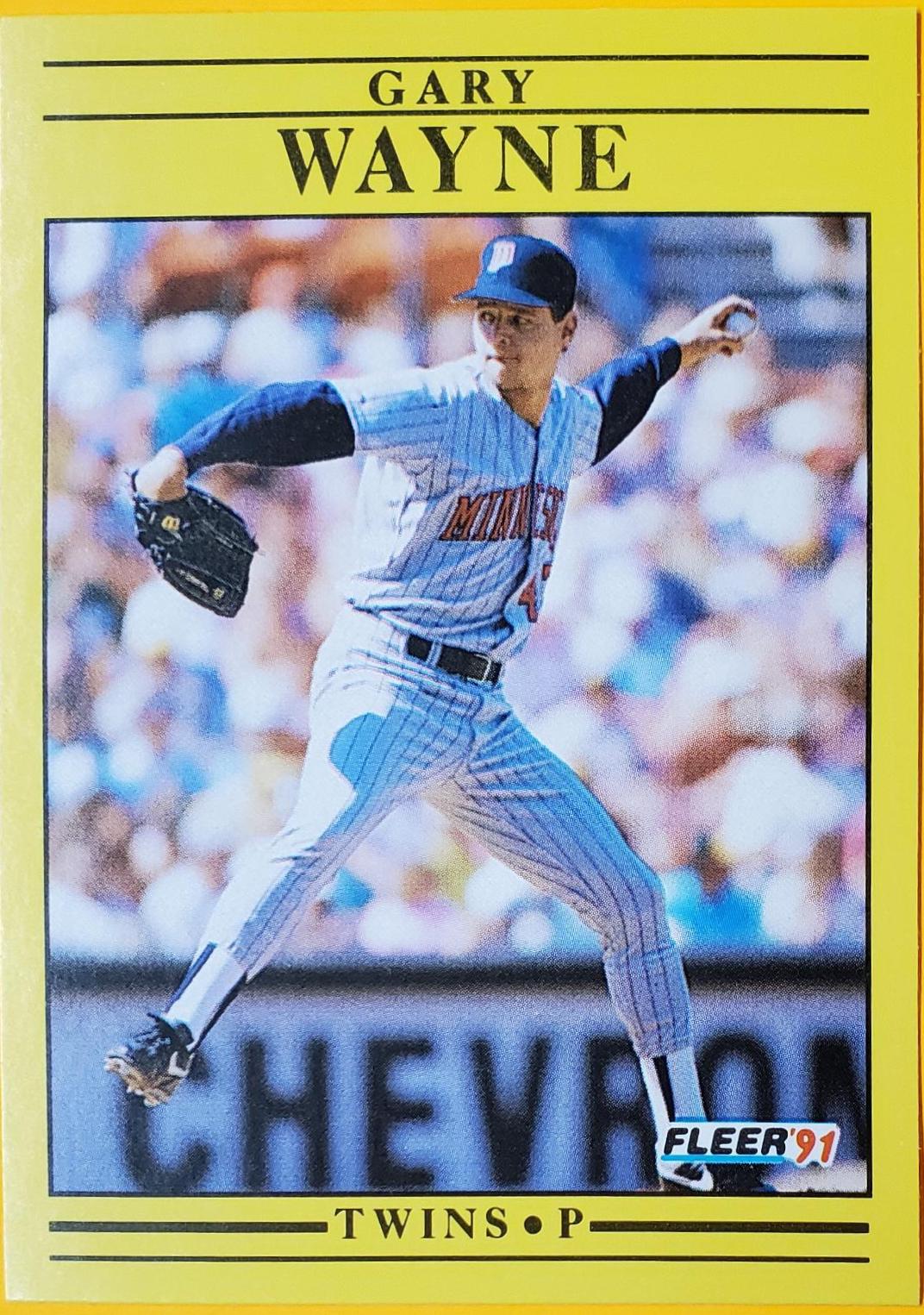 Gary Wayne #626 Baseball Cards 1991 Fleer