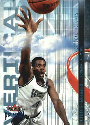 Chris Webber #16 Basketball Cards 2001 Fleer Premium Vertical Heights