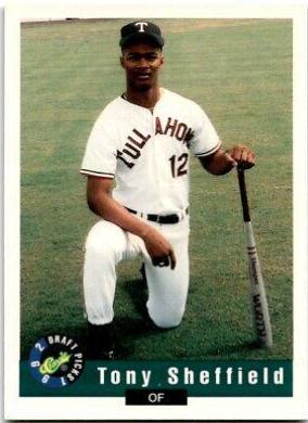 Tony Sheffield #40 Baseball Cards 1992 Classic Draft Picks