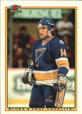 Paul Cavallini #22 Hockey Cards 1990 Bowman Tiffany