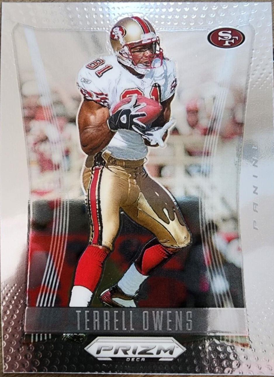 Terrell Owens #255 2024 Panini Prizm Deca Football