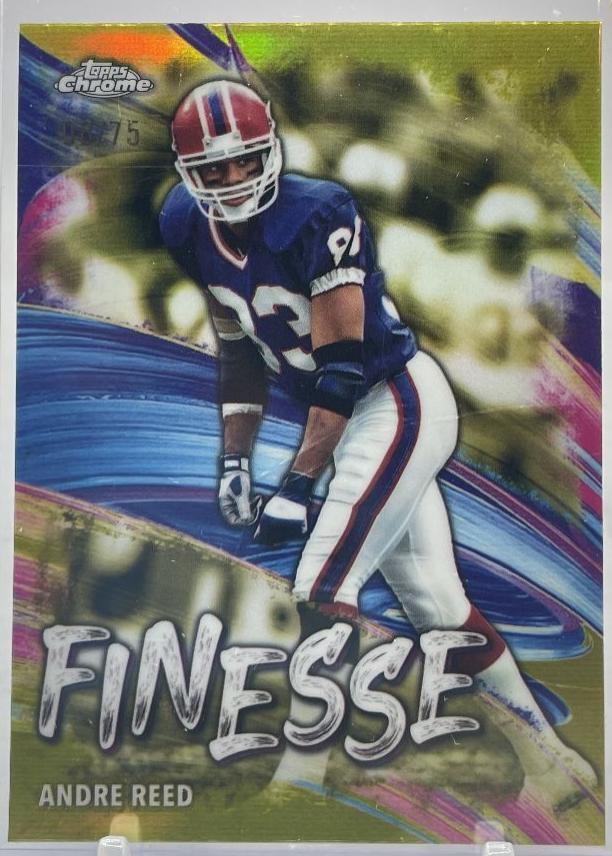 Andre Reed [Yellow Refractor] #F-16