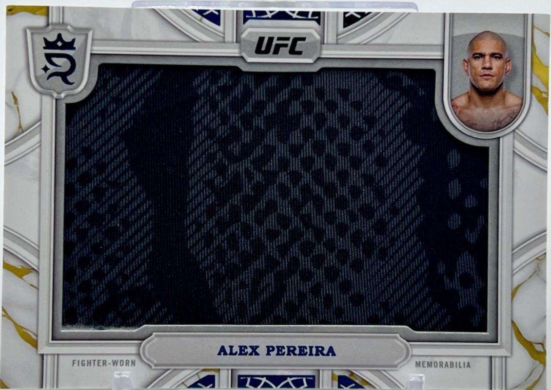 Alex Pereira #RCJ-24 Ufc Cards 2024 Topps Royalty UFC Relic Jewels