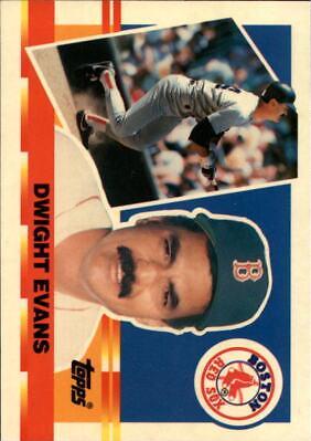 Dwight Evans #1 Baseball Cards 1990 Topps Big Baseball