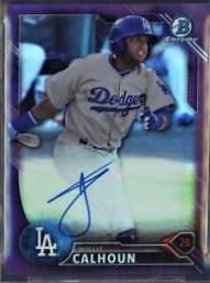 Willie Calhoun [Purple Refractor] #BCAP-WC