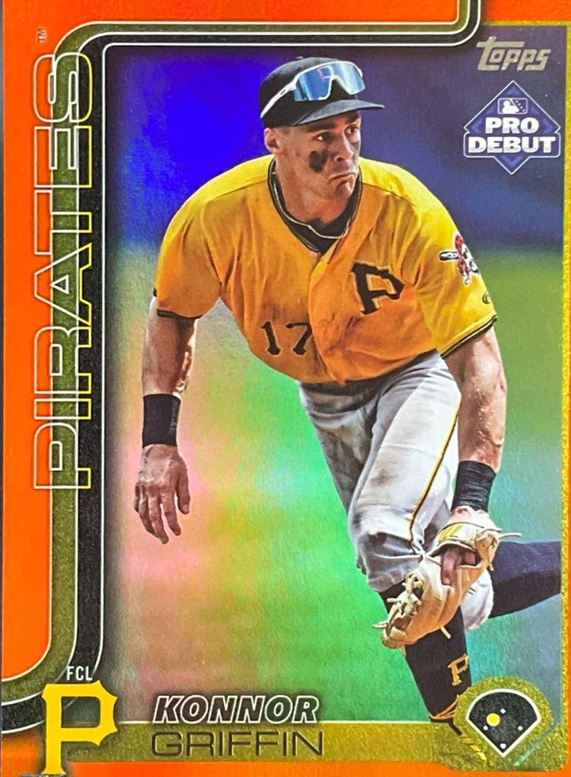 Konnor Griffin [Orange Foil] #PD-32 Prices | 2025 Topps Pro Debut