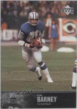 Lem Barney #32 Football Cards 1997 Upper Deck Legends