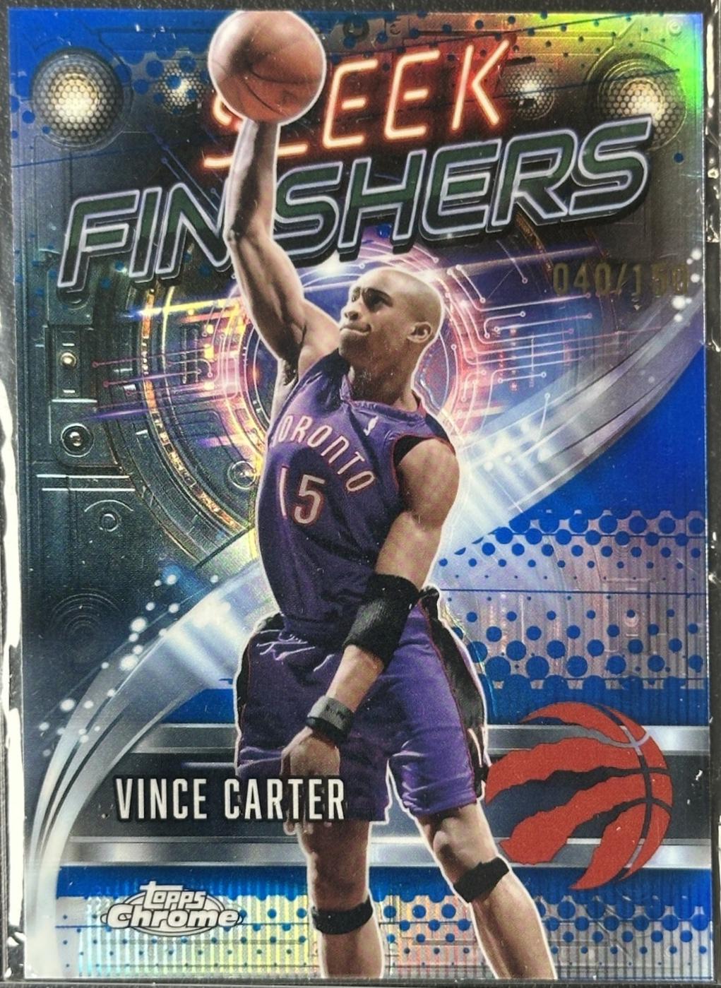 Vince Carter [Refractor Blue] #SF-10