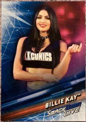 Billie Kay #10 Wrestling Cards 2019 Topps WWE Smackdown Live