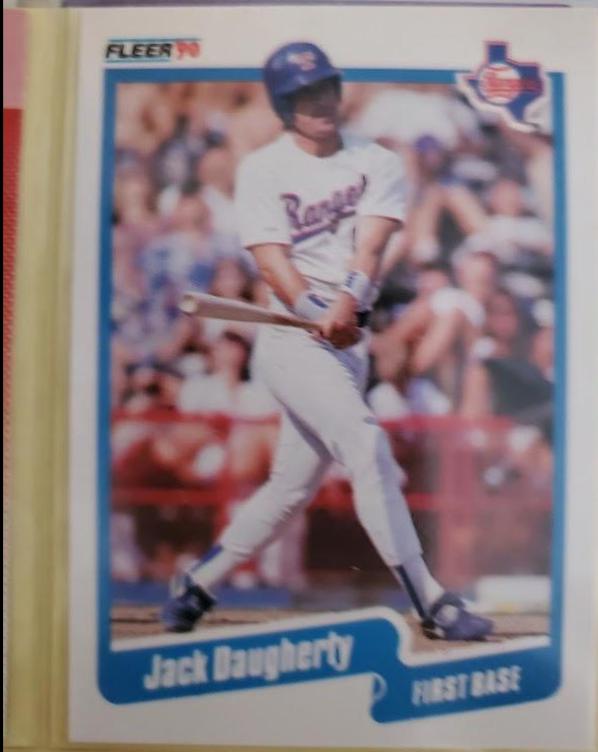 Jack Daugherty #294 Baseball Cards 1990 Fleer