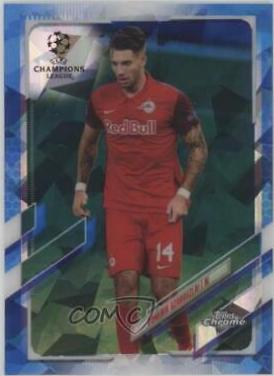 Dominik Szoboszlai #26 Soccer Cards 2020 Topps Chrome UEFA Champions League Sapphire