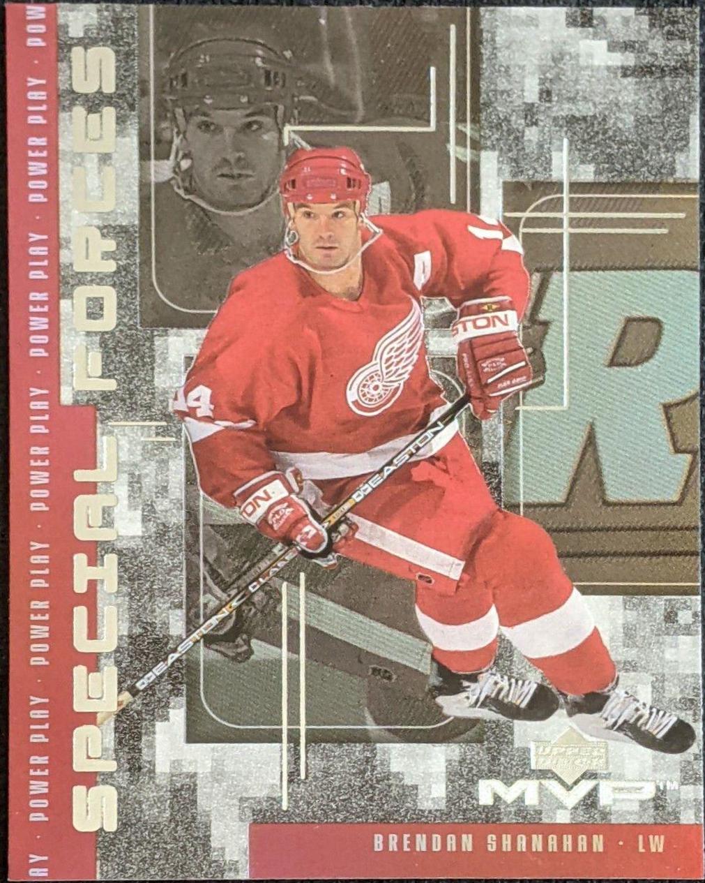 Brendan Shanahan #F08 Hockey Cards 1998 Upper Deck MVP Special Forces