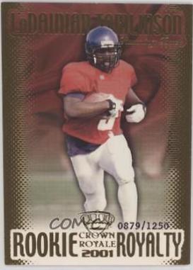 LaDainian Tomlinson #16 Football Cards 2001 Pacific Crown Royale Rookie Royalty