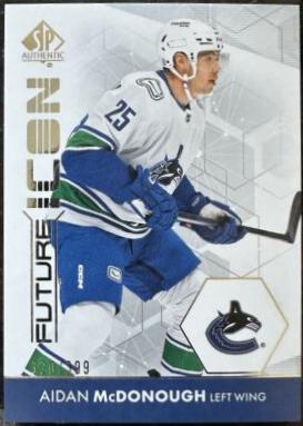 Aidan McDonough #FI-21 Hockey Cards 2023 SP Authentic Future Icon