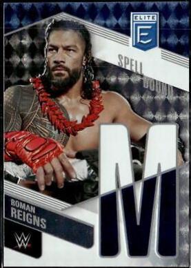 Roman Reigns #3 Wrestling Cards 2023 Donruss Elite WWE Spellbound