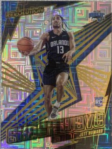 Jett Howard #10 Basketball Cards 2023 Panini Revolution Shock Wave