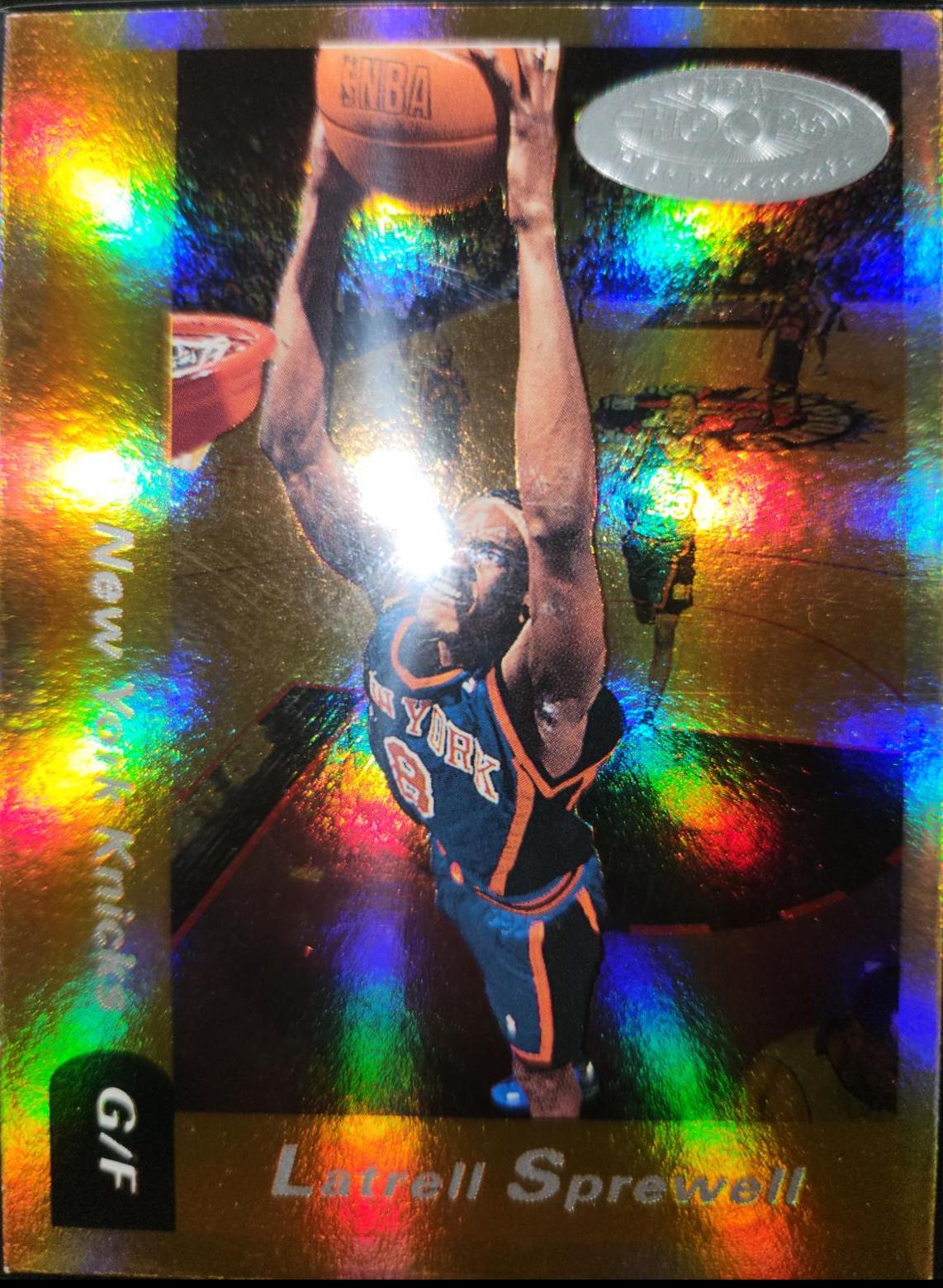 Latrell Sprewell #11 Basketball Cards 1999 Hoops
