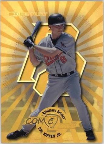 Cal Ripken Jr #3 Baseball Cards 1997 Panini Donruss Update Power Alley