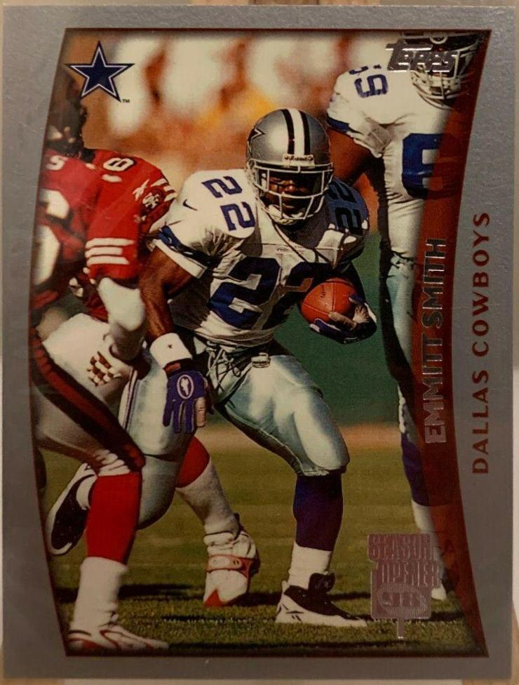 Emmitt Smith #38 Football Cards 1998 Topps Season Opener
