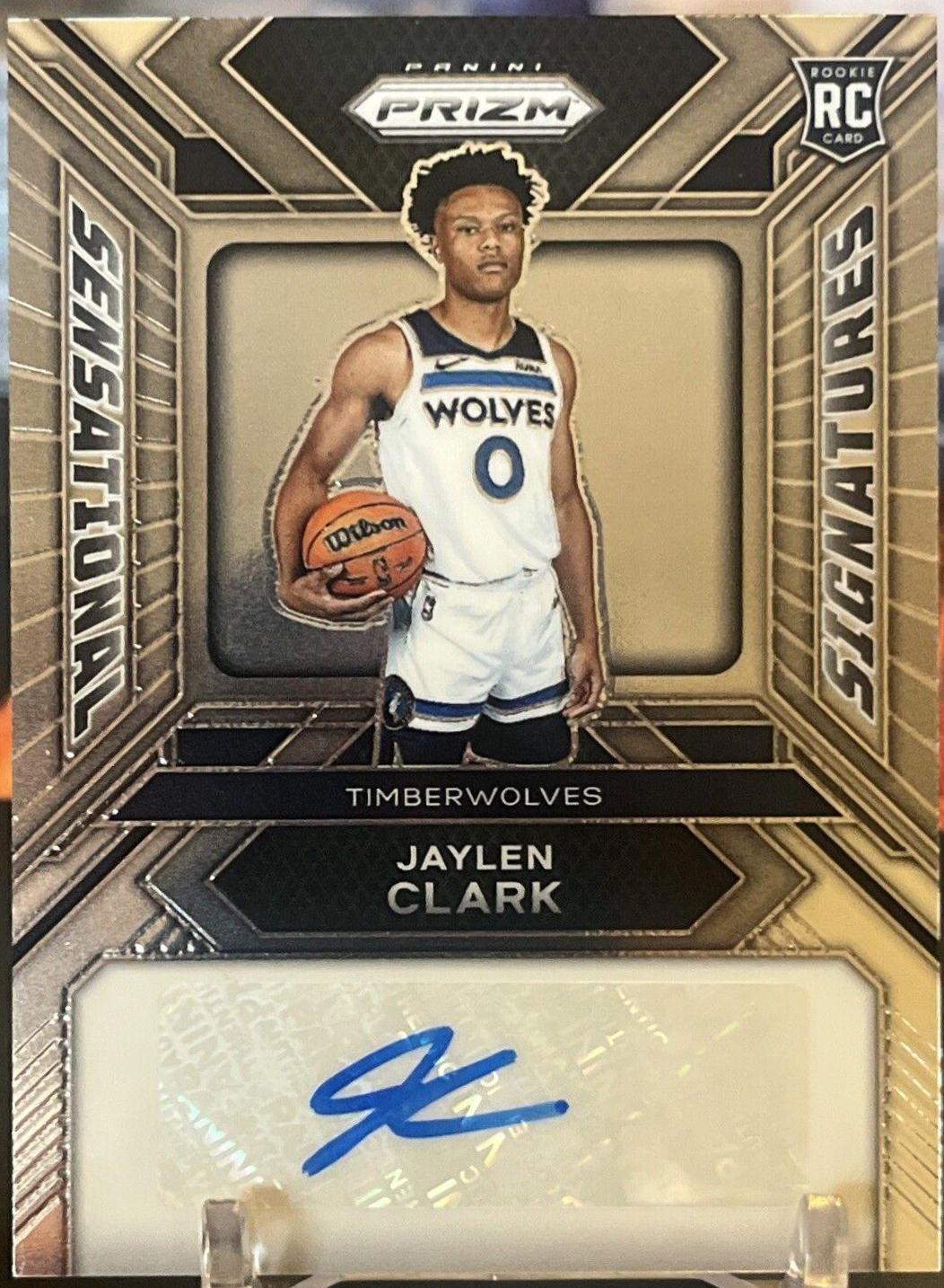 Jaylen Clark #SS-JC 2023-24 Panini Prizm Basketball Sensational Signatures