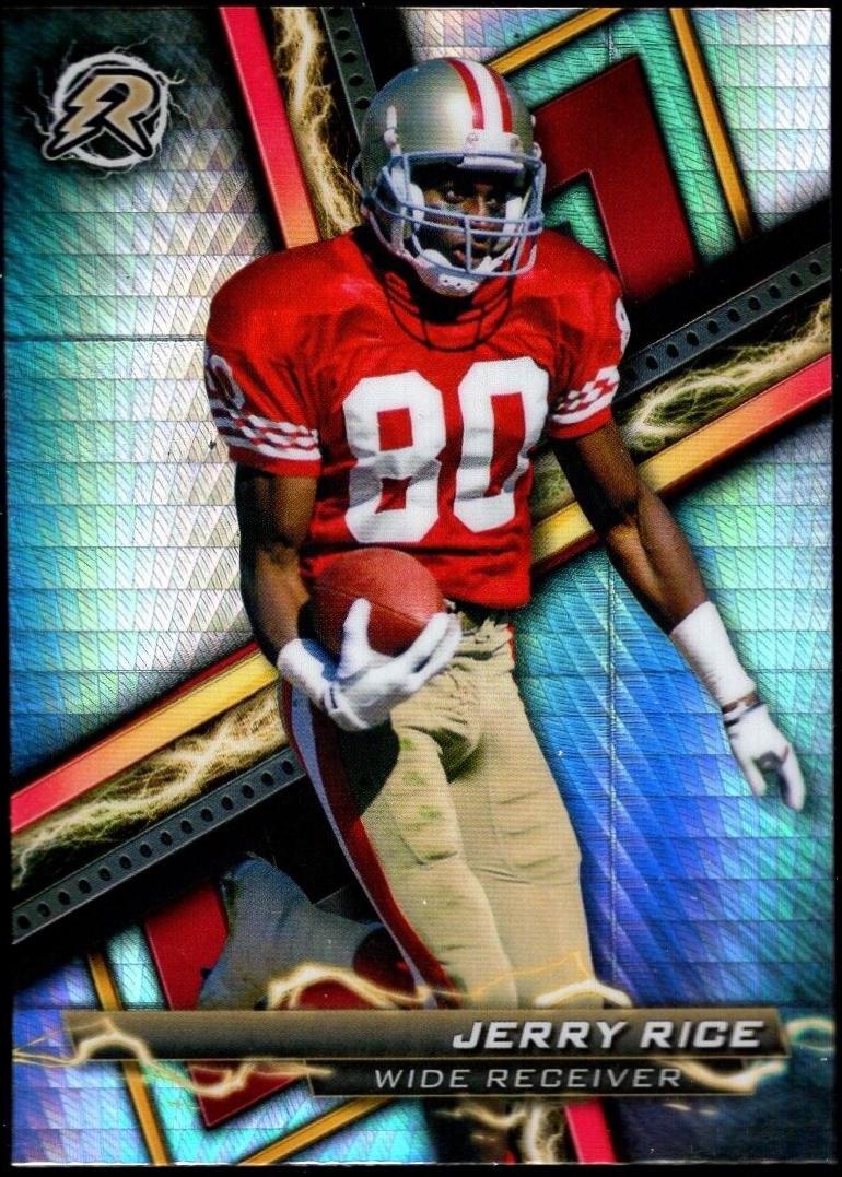 Jerry Rice [Prism Refractor] #63 Prices | 2023 Topps Composite