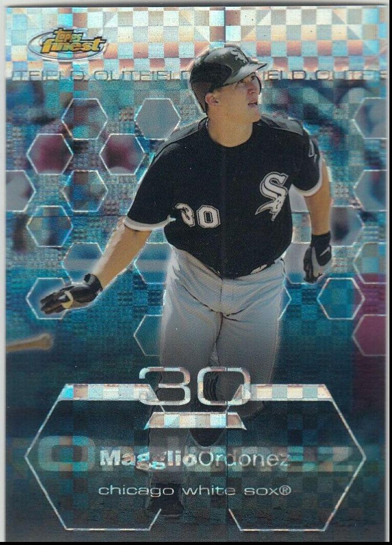 Magglio Ordonez #27 Baseball Cards 2003 Finest