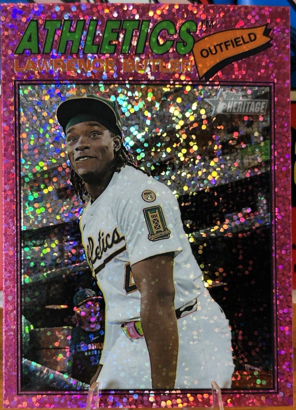 Lawrence Butler [Pink Sparkle Chrome] #94