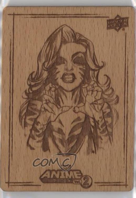 Tigra #WH-73 Marvel 2023 Upper Deck Anime Volume 2 Woodblock Echo