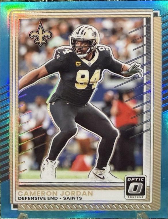 Cameron Jordan [Neon Blue] #170