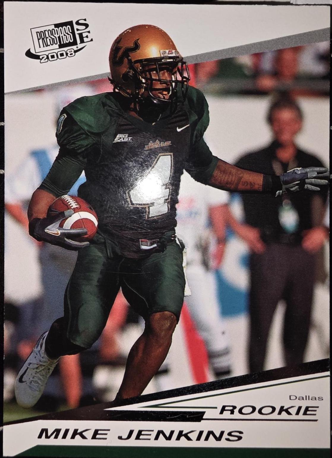 Mike Jenkins #43 2008 Press Pass Football