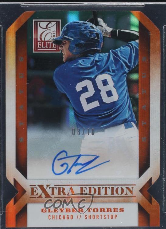 Gleyber Torres [Orange Status Die Cut Signature] #71