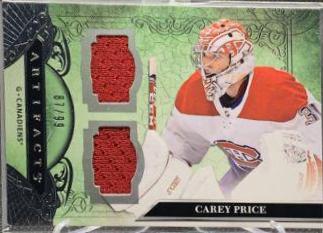 Carey Price #124 2020-21 Upper Deck Artifacts Hockey