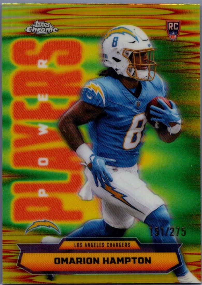 Omarion Hampton [Yellow Refractor] #PP-17